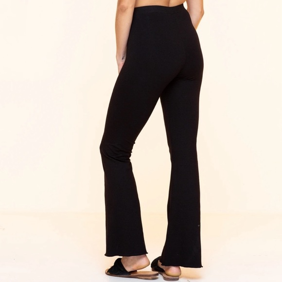 INDAH Body Mid Rise Black Crop Legging Pants - Picture 4 of 7